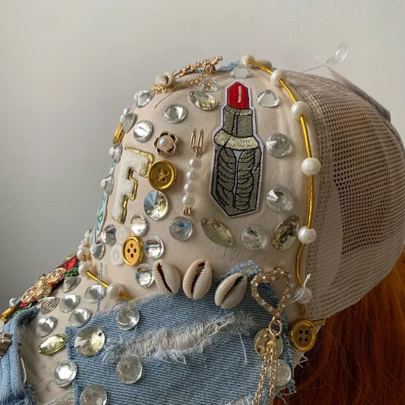 Customize Junk Trucker Hat NEW never worn Junk Trucker Hats - Etsy main image 2